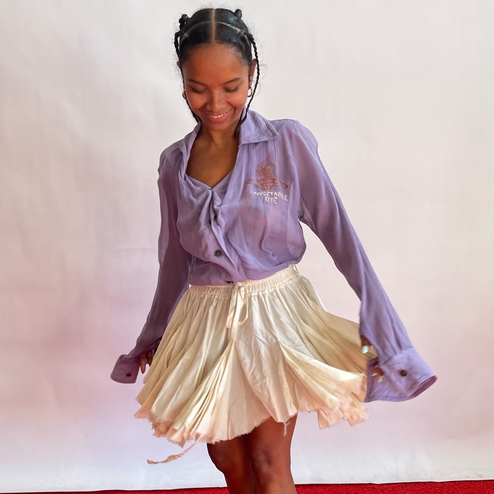 Vivienne Westwood GOLD LABEL LAVENDER SHIRT NWT IT40